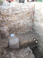 Chronicle of the Archaeological Excavations in Romania, 2009 Campaign. Report no. 27, Hârşova, La Cetate<br /><a href='http://foto.cimec.ro/cronica/2009/sistematice\027/32-HARSOVA-T-1-detaliu-pe-frontul-de-nord.jpg' target=_blank>Display the same picture in a new window</a>